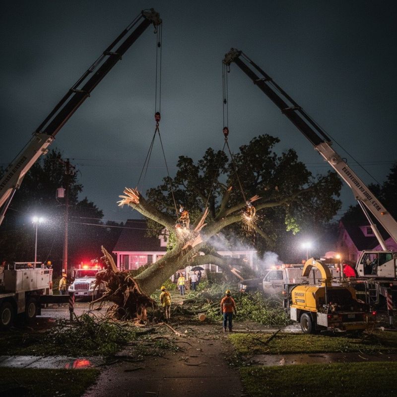 Emergency Tree Removal detail